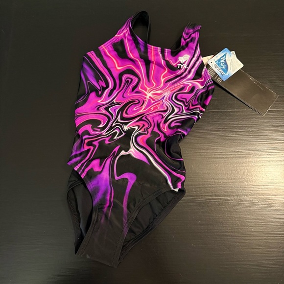 TYR Other - TYR Kids' One Piece Swimsuit in Pink and Black